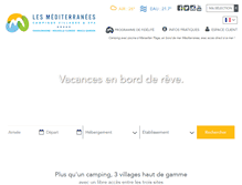 Tablet Screenshot of lesmediterranees.com